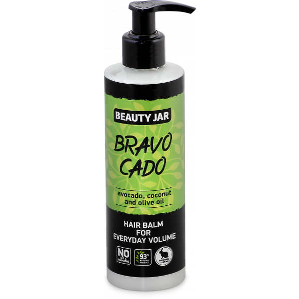 Beauty Jar BRAVOCADO - Balzamas, skirtas kasdieniai apimčiai 250 ml